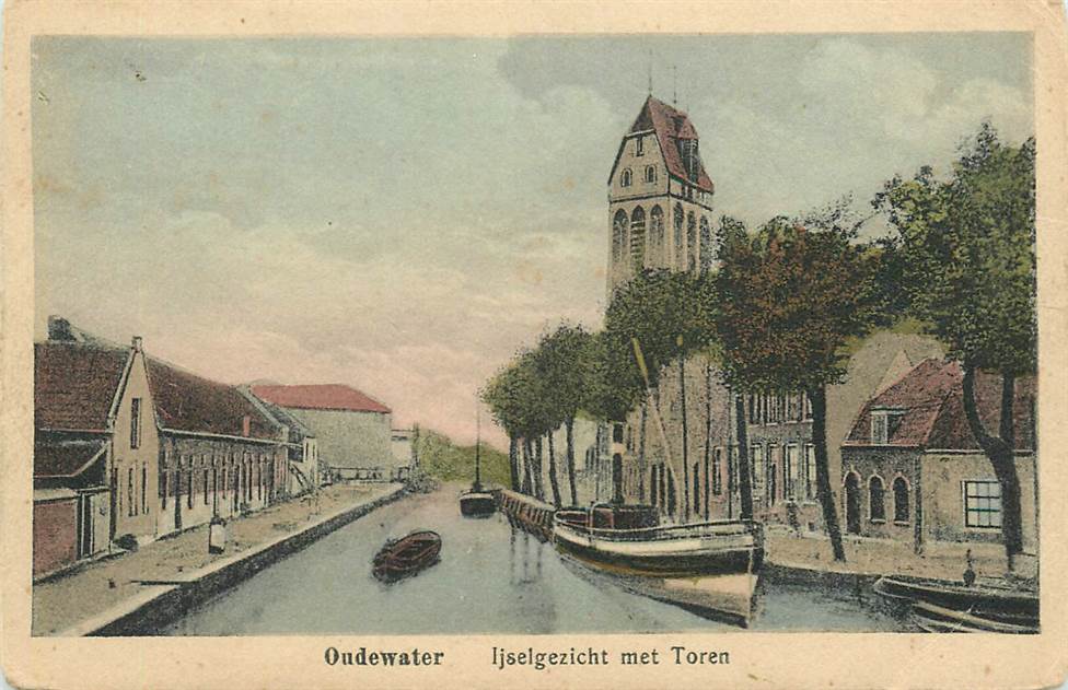 Oudewater Ijsselgezicht met Toren