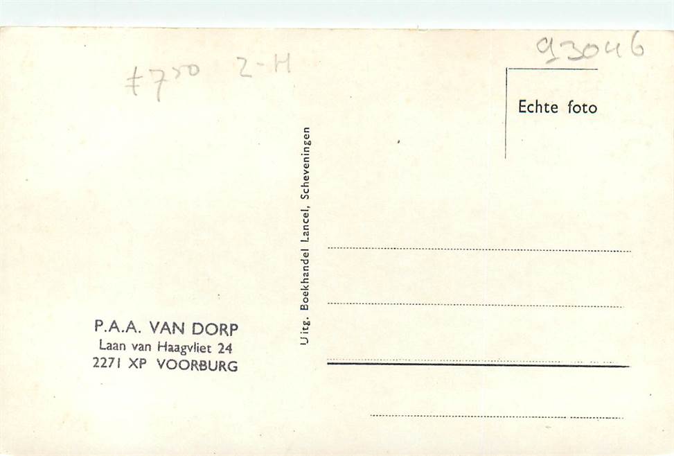 Scheveningen Dorpsgezicht Weststraat