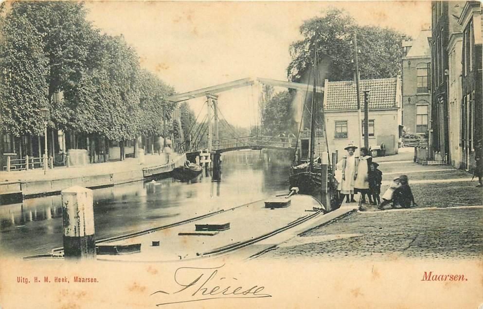 Maarssen Gracht en Brug