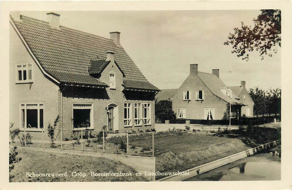 Schoonrewoerd Coöp Boerenleenbank en Landbouwschool