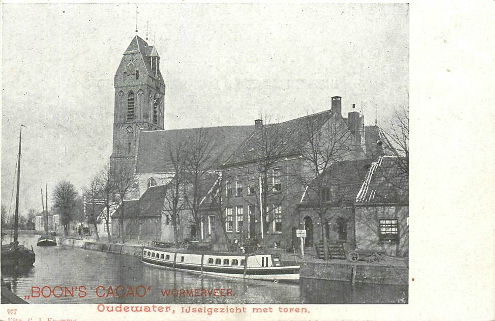 Oudewater Ijsselgezicht met toren