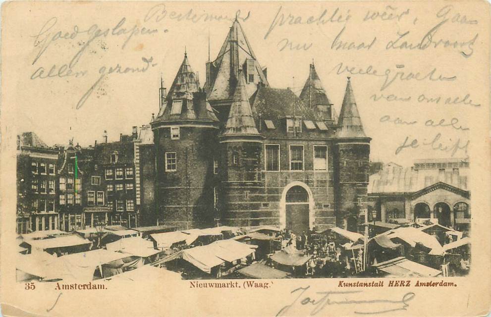 Amsterdam Nieuwmarkt Waag