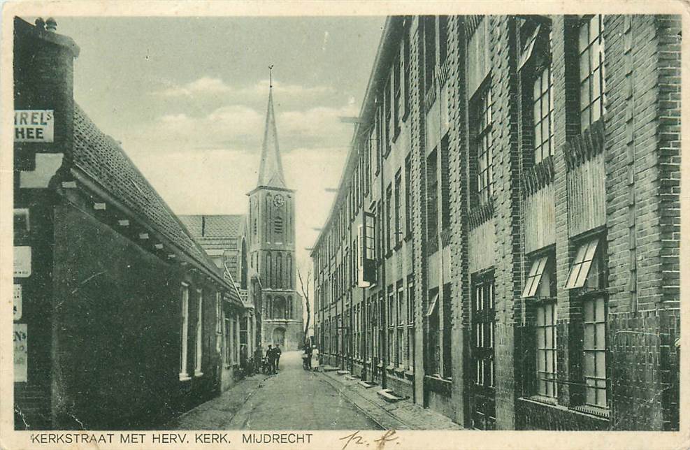 Mijdrecht Kerkstraat met Herv. Kerk