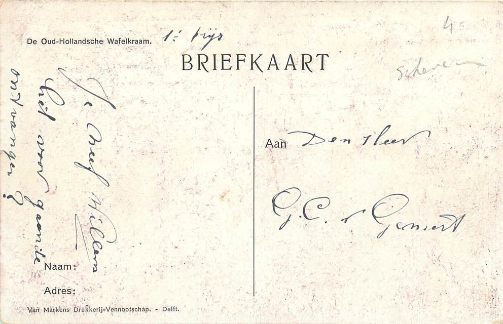 Scheveningen De Oud-Hollandsche Wafelkraam