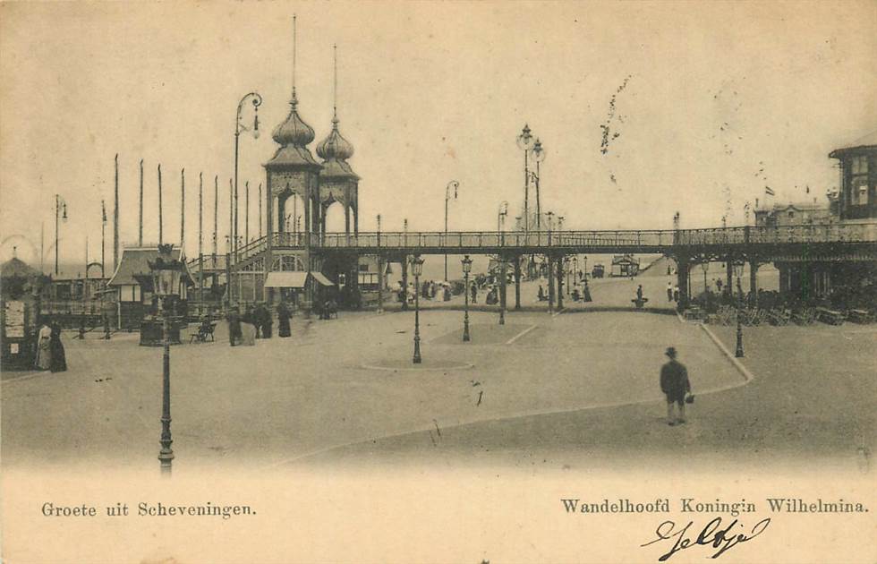 Scheveningen Wandelhoofd Koningin Wilhelmina