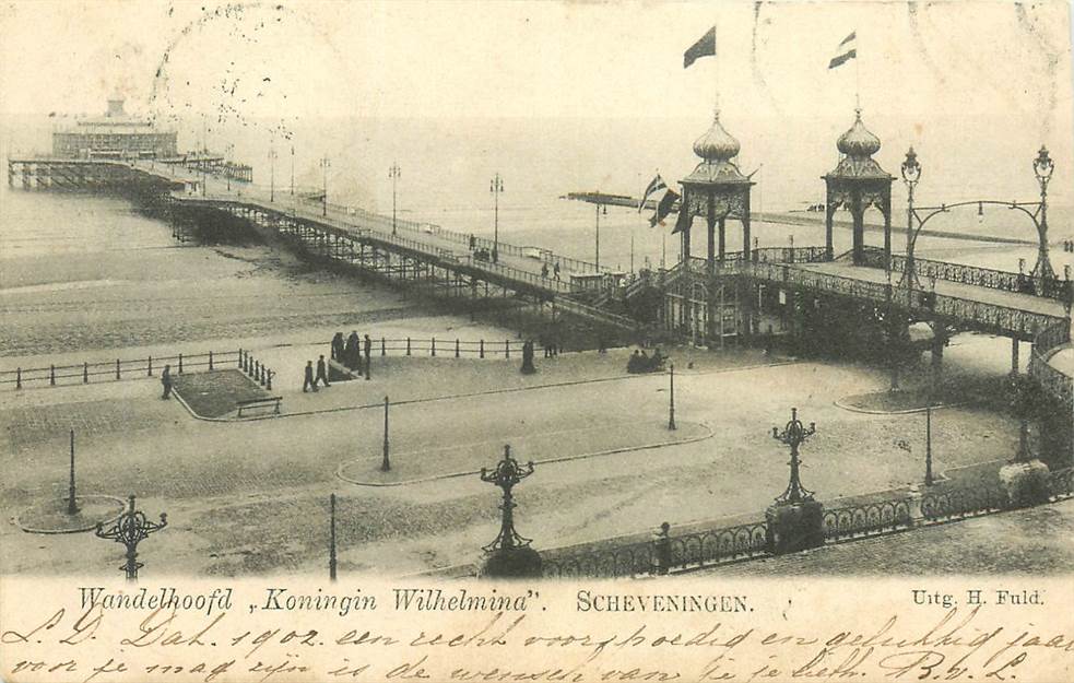 Scheveningen Wandelhoofd Koningin Wilhelmina