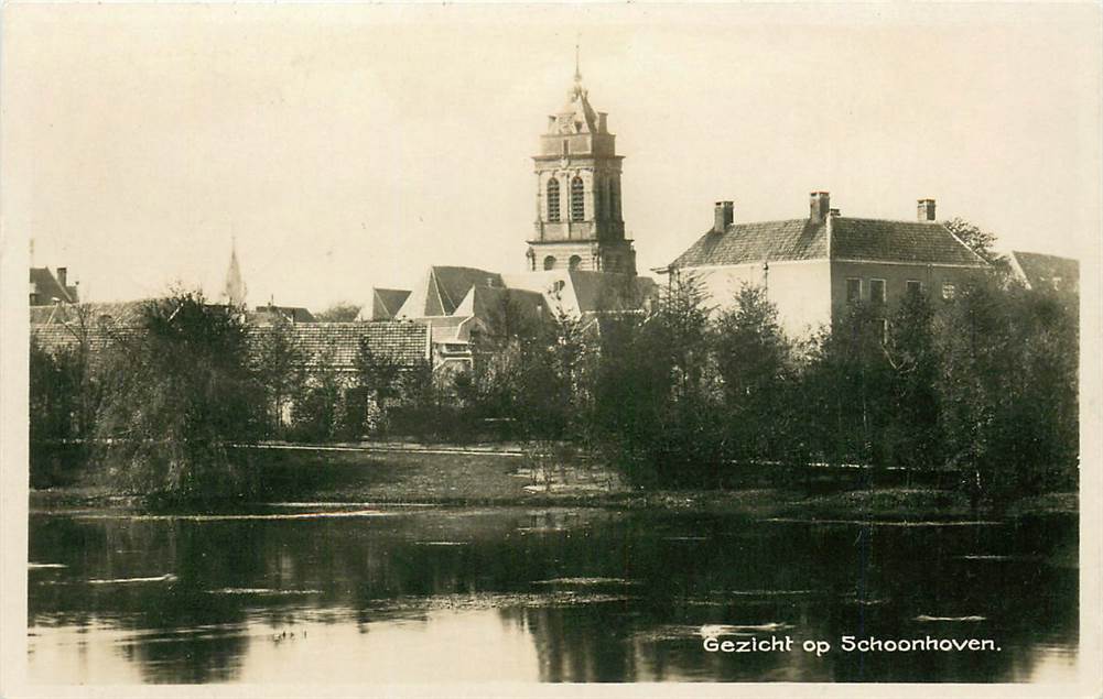 Schoonhoven Gezicht op Schoonhoven