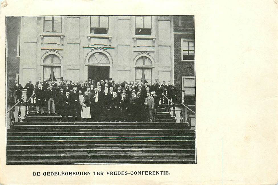 Den Haag De Gedelegeerden Ter Vredes-Conferentie