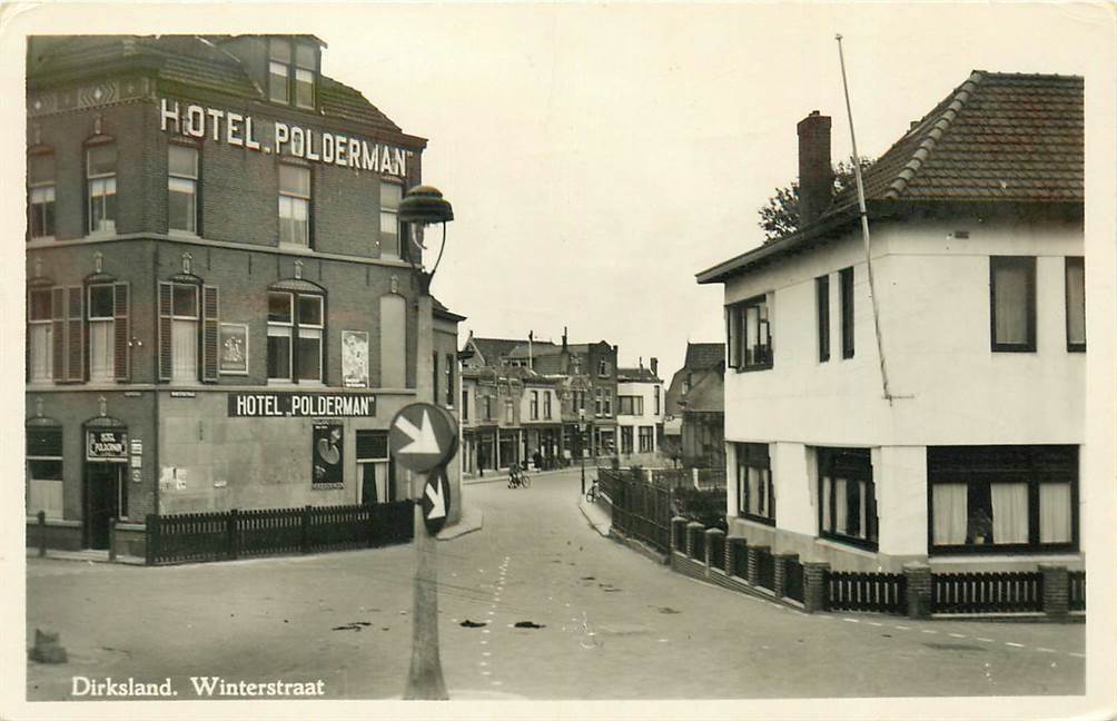 Dirksland Winterstraat