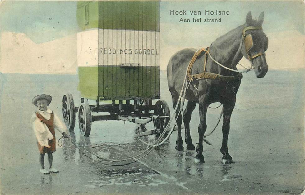 Hoek van Holland Aan het strand