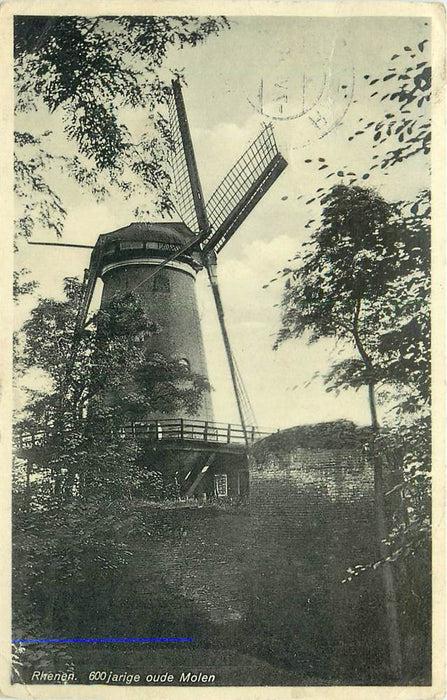 Rhenen 600 jarige oude Molen