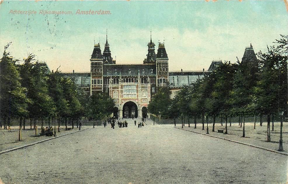 Amsterdam Achterzijde Rijksmuseum