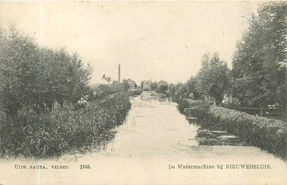 Nieuwersluis De Watermachine bij Nieuwersluis