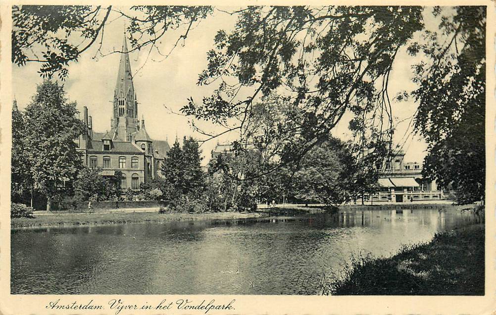 Amsterdam Vijver in het Vondelpark