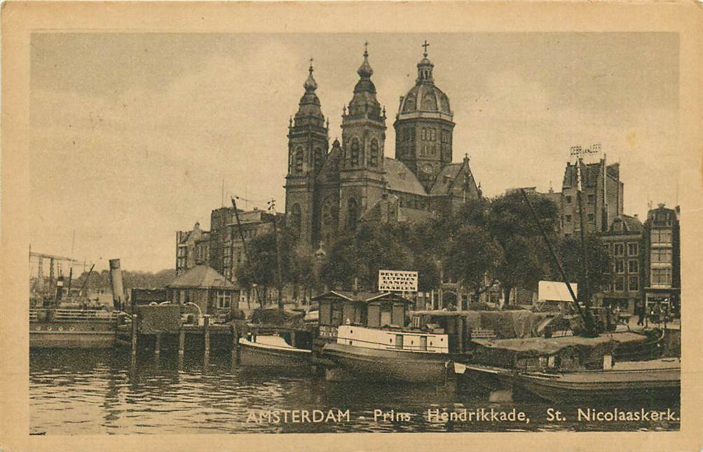 Amsterdam Prins Hendrikkade, St Nicolaaskerk