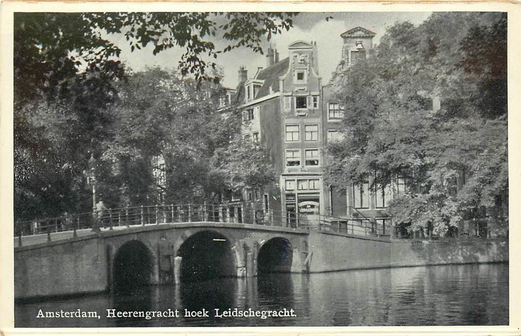 Amsterdam Heerengracht hoek Leidschegracht