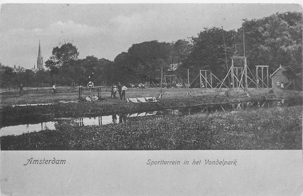 Amsterdam Sportterrein in het Vondelpark