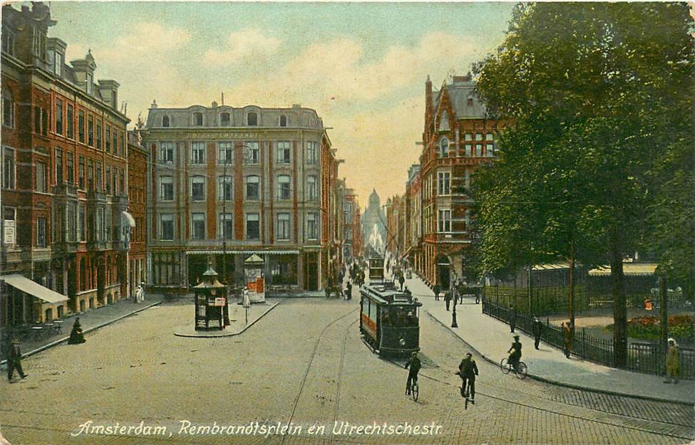 Amsterdam Rembrandtsplein en Utrechtschestraat