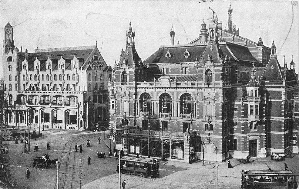 Amsterdam Leidscheplein, American Hotel, Stads Schouwburg