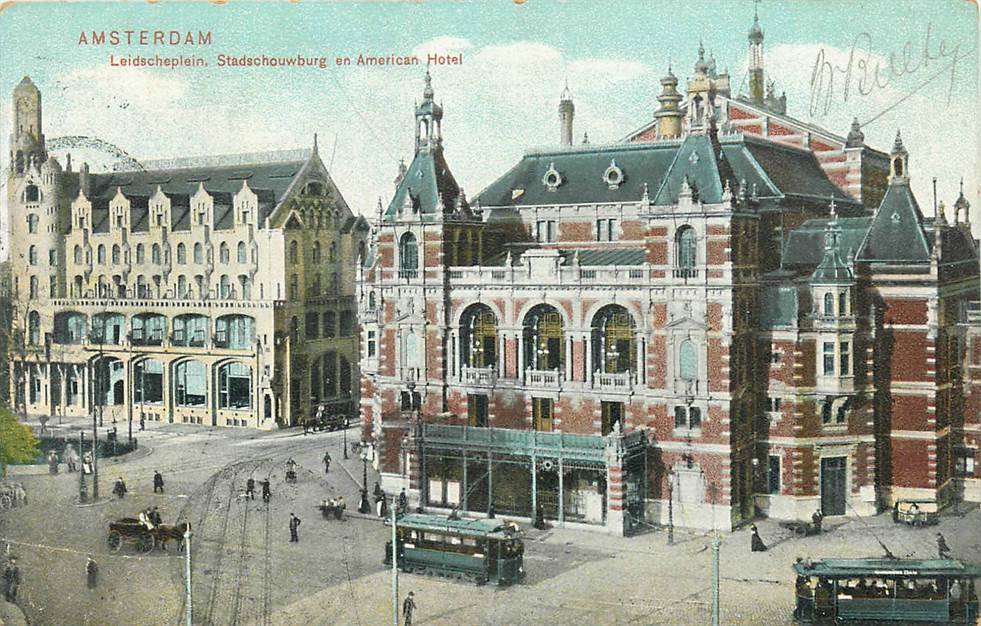 Amsterdam American Hotel Stadsschouwburg Leidsche plein