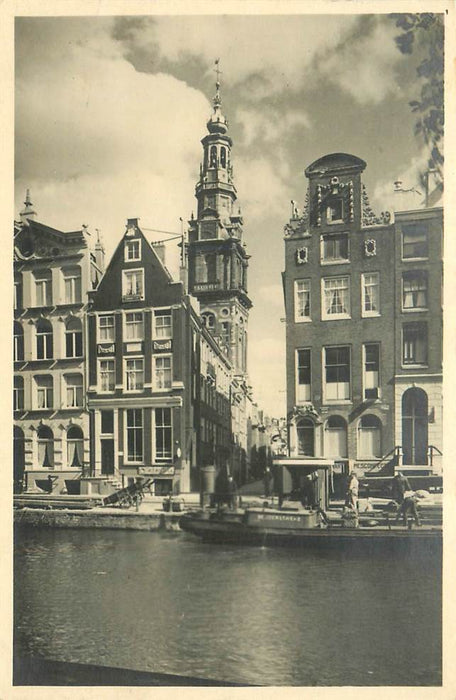 Amsterdam Kloveniersburgwal met Zuiderkerk