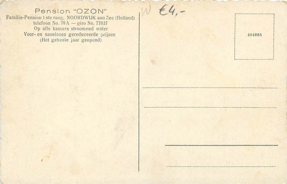 Noordwijk aan Zee Pension Ozon