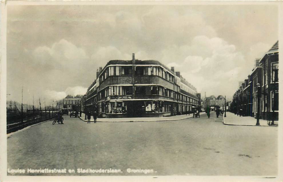 Groningen Louise Henriëttestraat en Stadhouderslaan