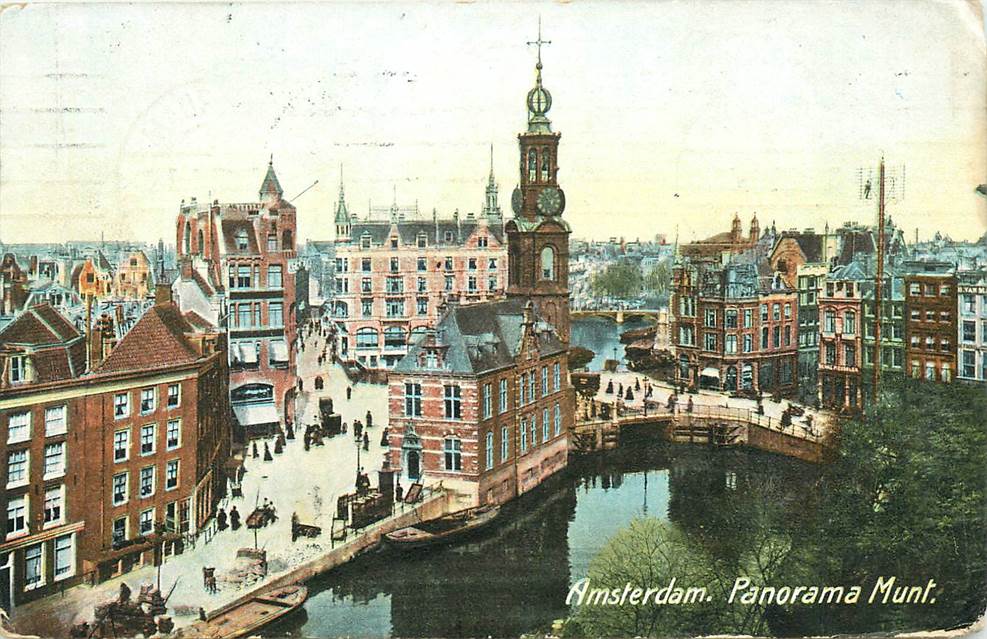 Amsterdam Panorama Munt