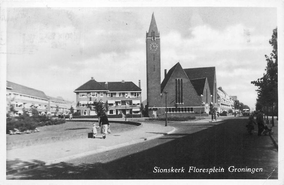 Groningen Sionskerk Floresplein