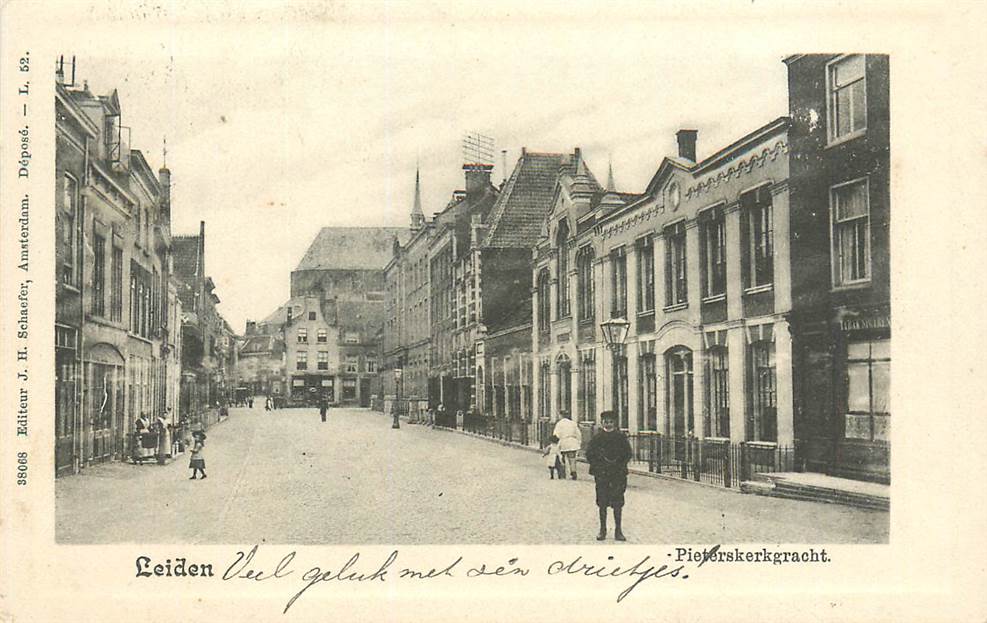 Leiden Pieterskerkgracht