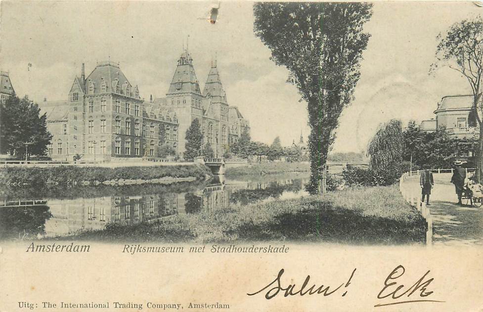 Amsterdam Rijksmuseum met Stadhouderskade