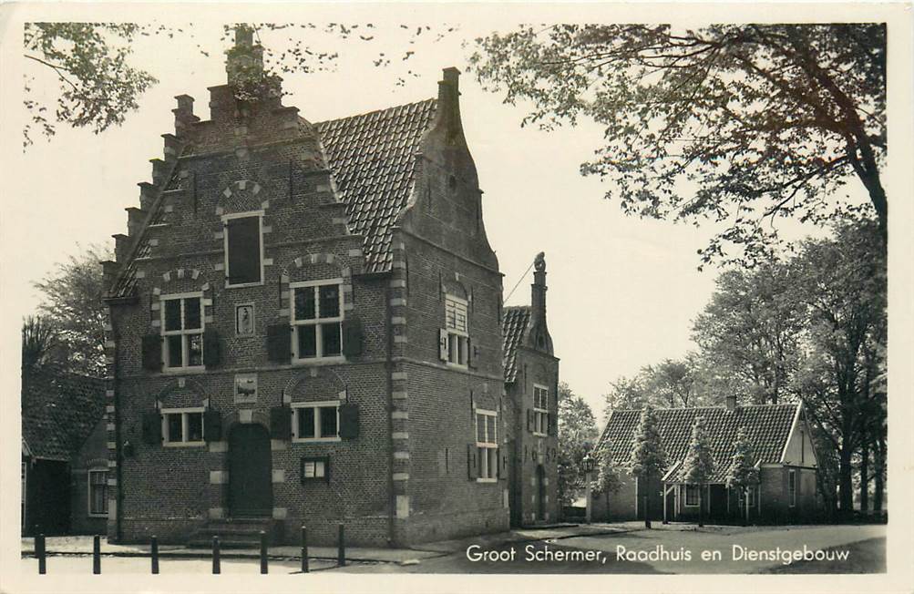 Grootschermer Raadhuis en Dienstgebouw