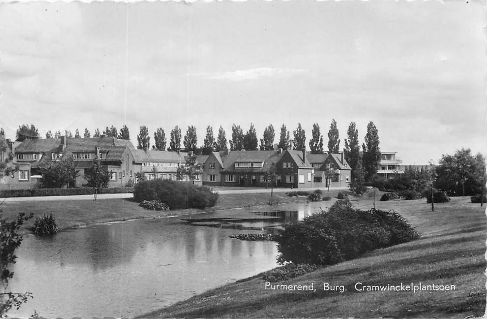 Purmerend Burg. Cramwinckelplantsoen