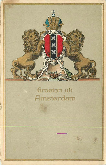 Amsterdam Groeten uit