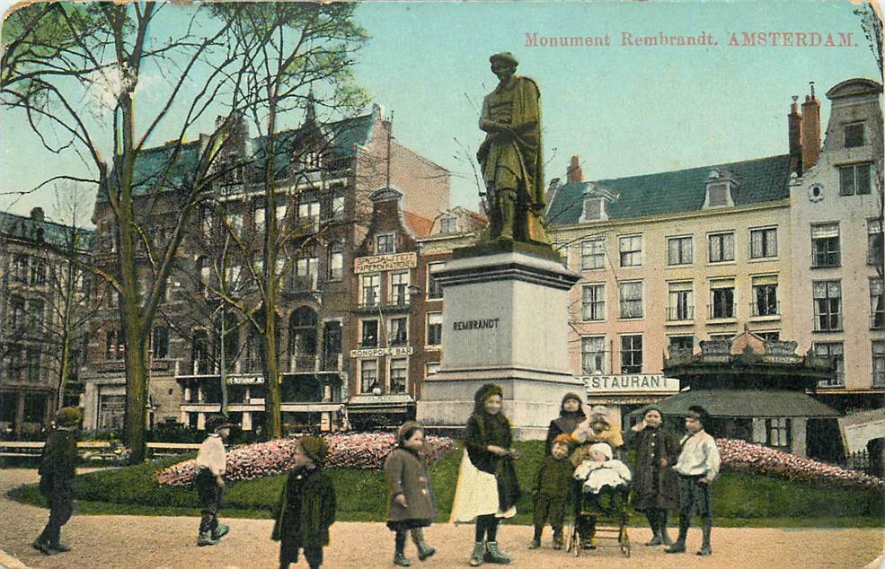 Amsterdam Monument Rembrandt