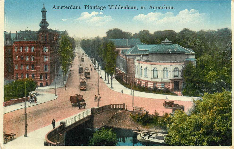 Amsterdam Plantage Middenlaan m. Aquarium