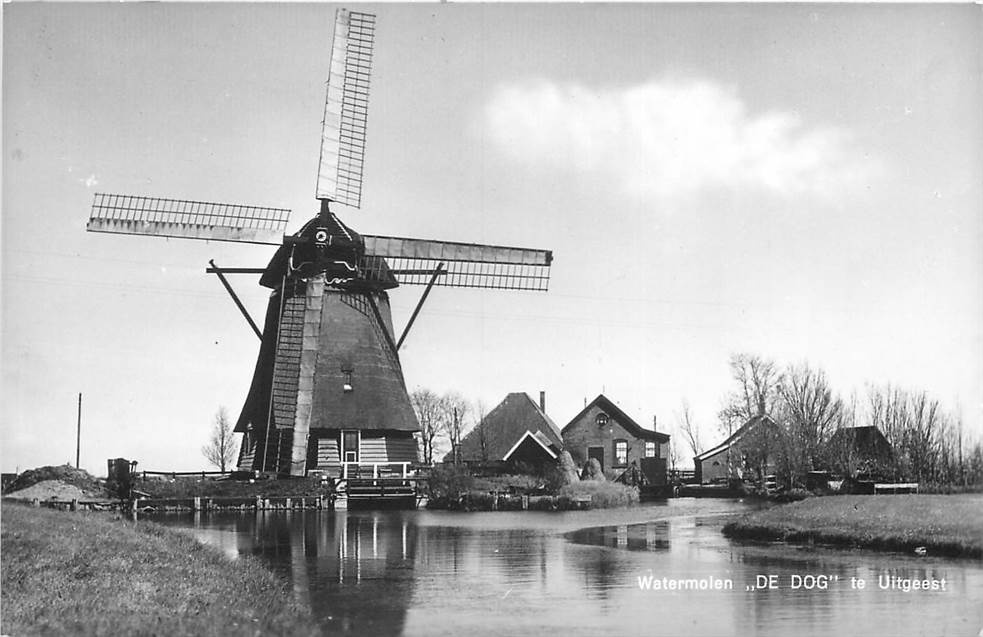 Uitgeest Watermolen De Dog