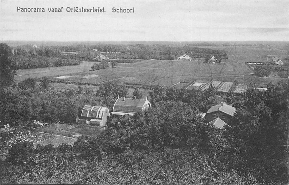 Schoorl Panorama vanaf Orienteertafel