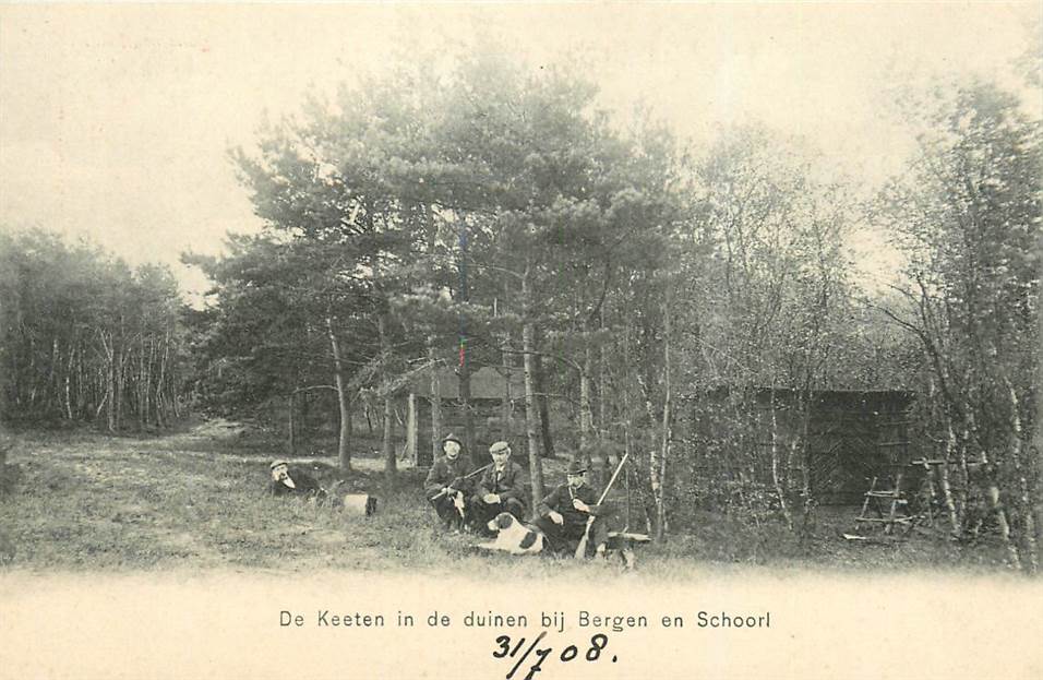 Schoorl De Keeten in de duinen bij Bergen en Schoorl