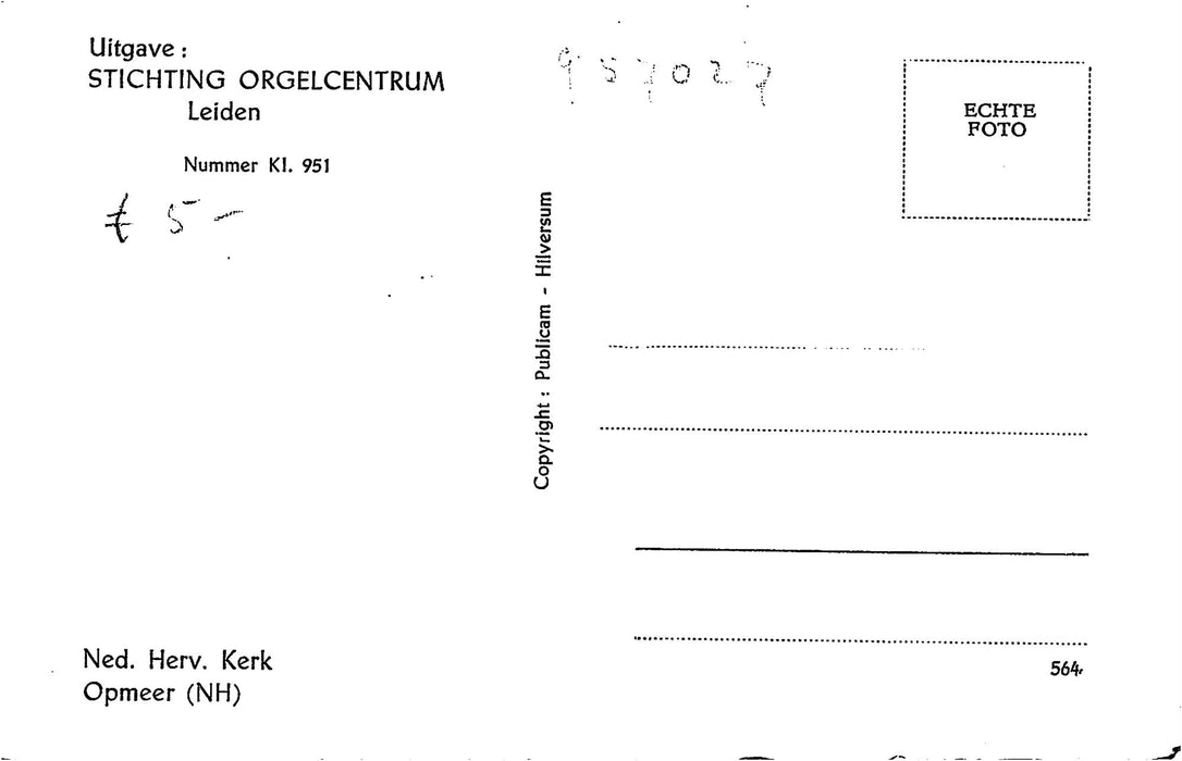 Opmeer NH Ned. Herv. Kerk