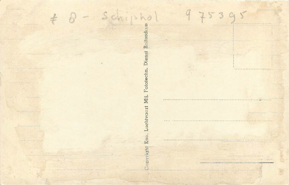 Amsterdam KLM-Viermotorig-Verkeersvliegtuig Arend type Fokker F. XXXVI