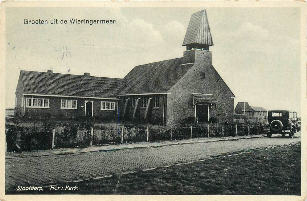 Slootdorp Herv. Kerk Groeten uit Wieringermeer