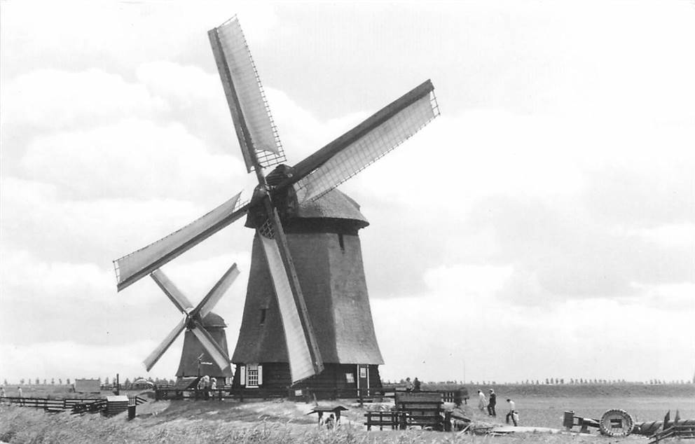 Schermerhorn waterschap de Schermeer middelmolen