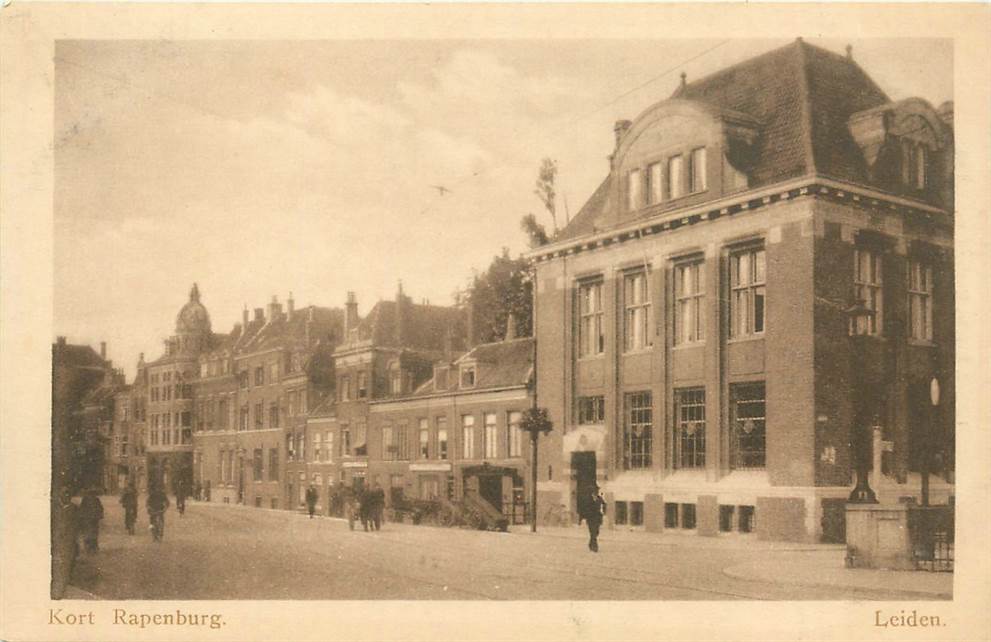 Leiden Kort Rapenburg