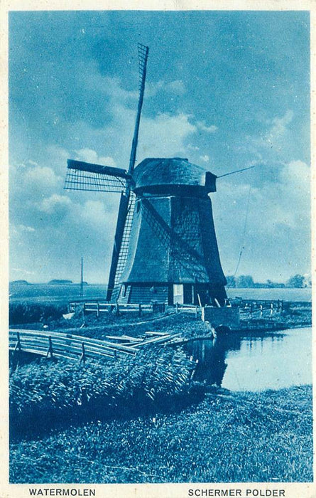 Schermer Polder Watermolen