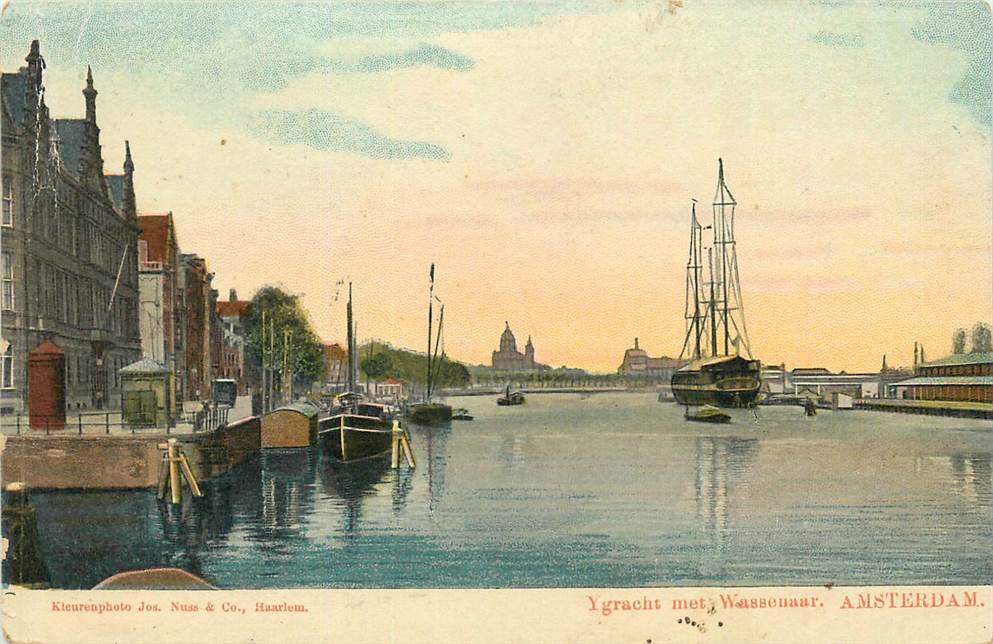 Amsterdam Ygracht met Wassenaar