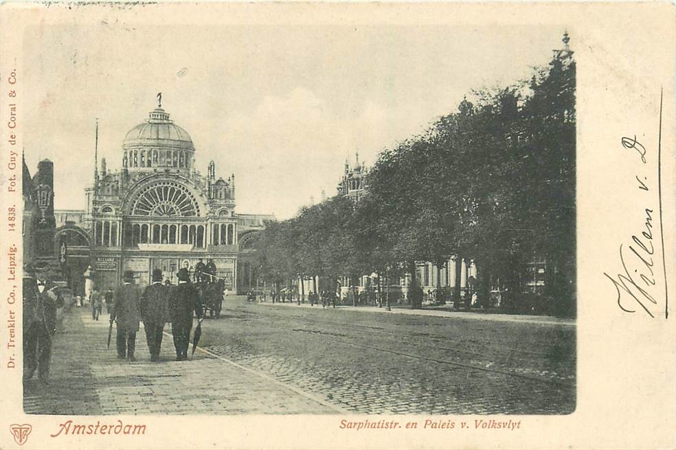 Amsterdam Sarphatistr. En Paleis v. Volksvlijt