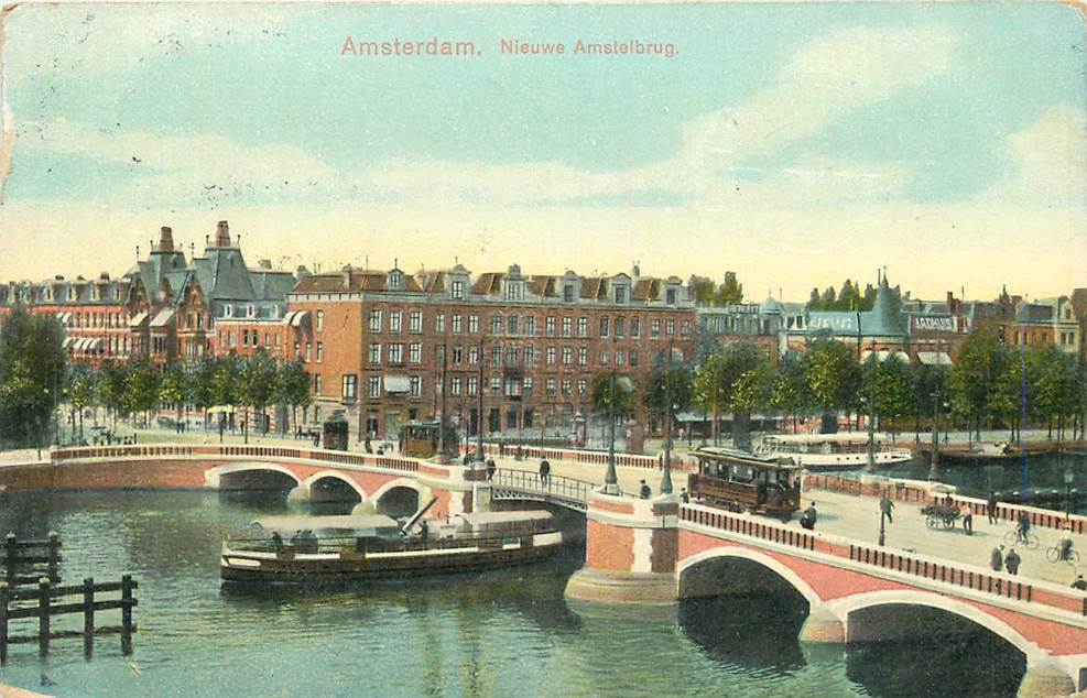 Amsterdam Nieuwe Amstelbrug