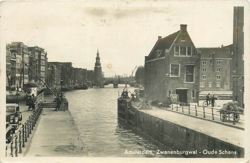 Amsterdam Zwanenburgwal-Oude Schans