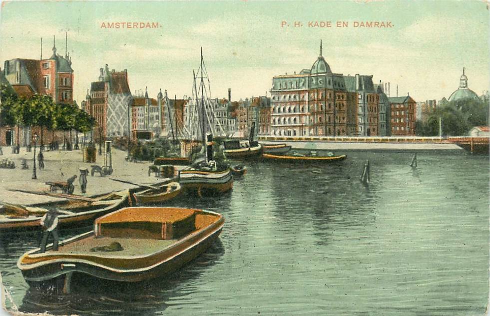 Amsterdam PH Kade en Damrak